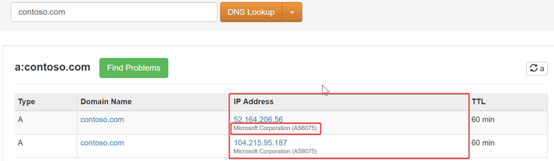 domain snippet ironstone