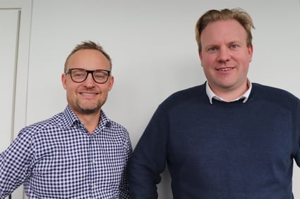 Stian Andersen, Chief Specialist og Sverre Tidemann-Nilsen, Growth Specialist